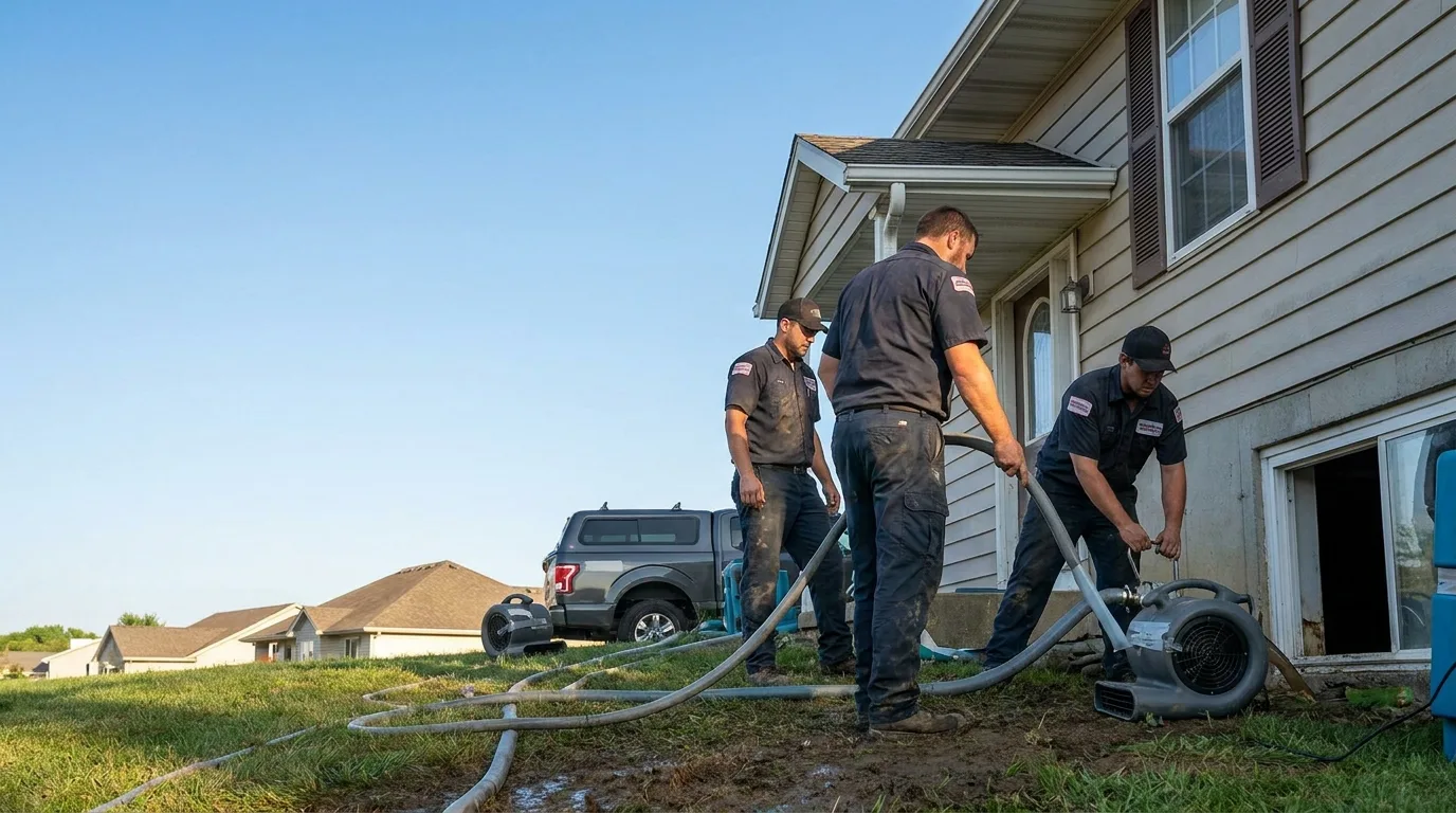 Water Removal in Gans, OK near me